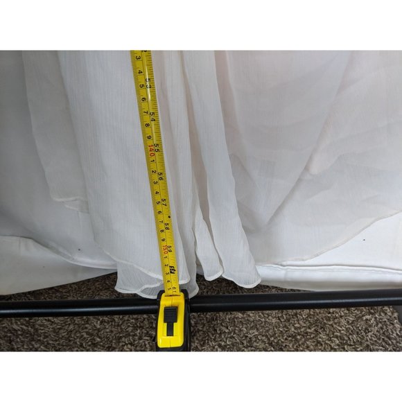 Free People Gala Ruched Maxi Dress Light Pink Boho Ethereal - Picture 13 of 15